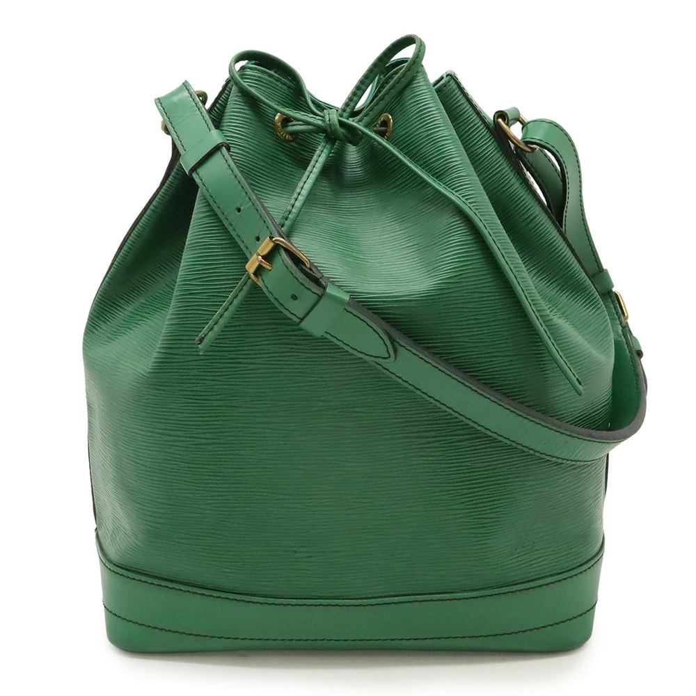 LOUIS VUITTON Epi Noe Shoulder Bag Hobo Drawstring Borneo Green